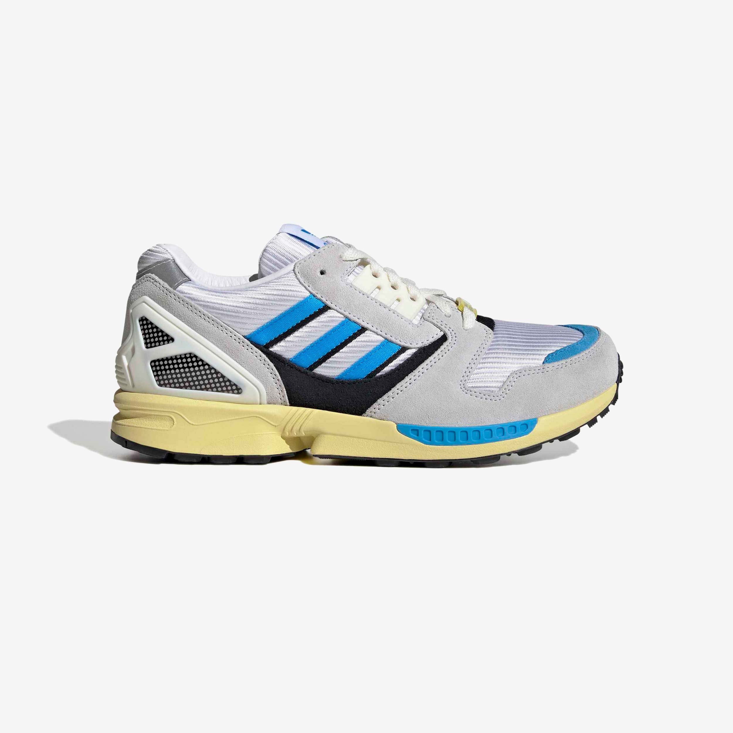 Adidas ZX 8000 Made In Germany - ftwr white/Lucid Aquamarine/powder yellow - unisex