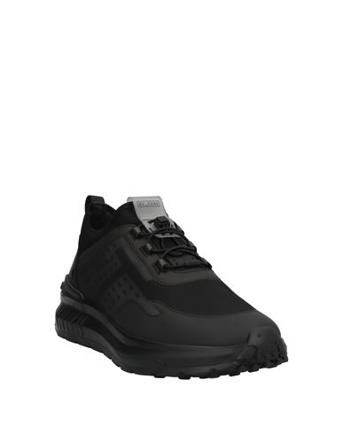 Tod's No_code Man Sneakers Black Size 6 Soft Leather, Textile fibers