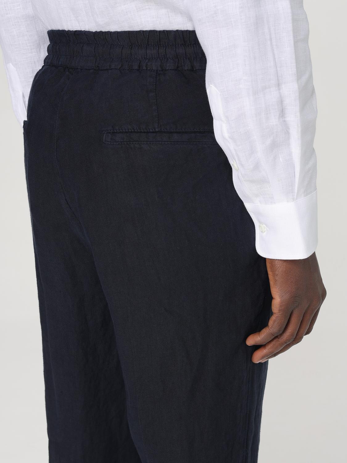 Pants Men color Blue