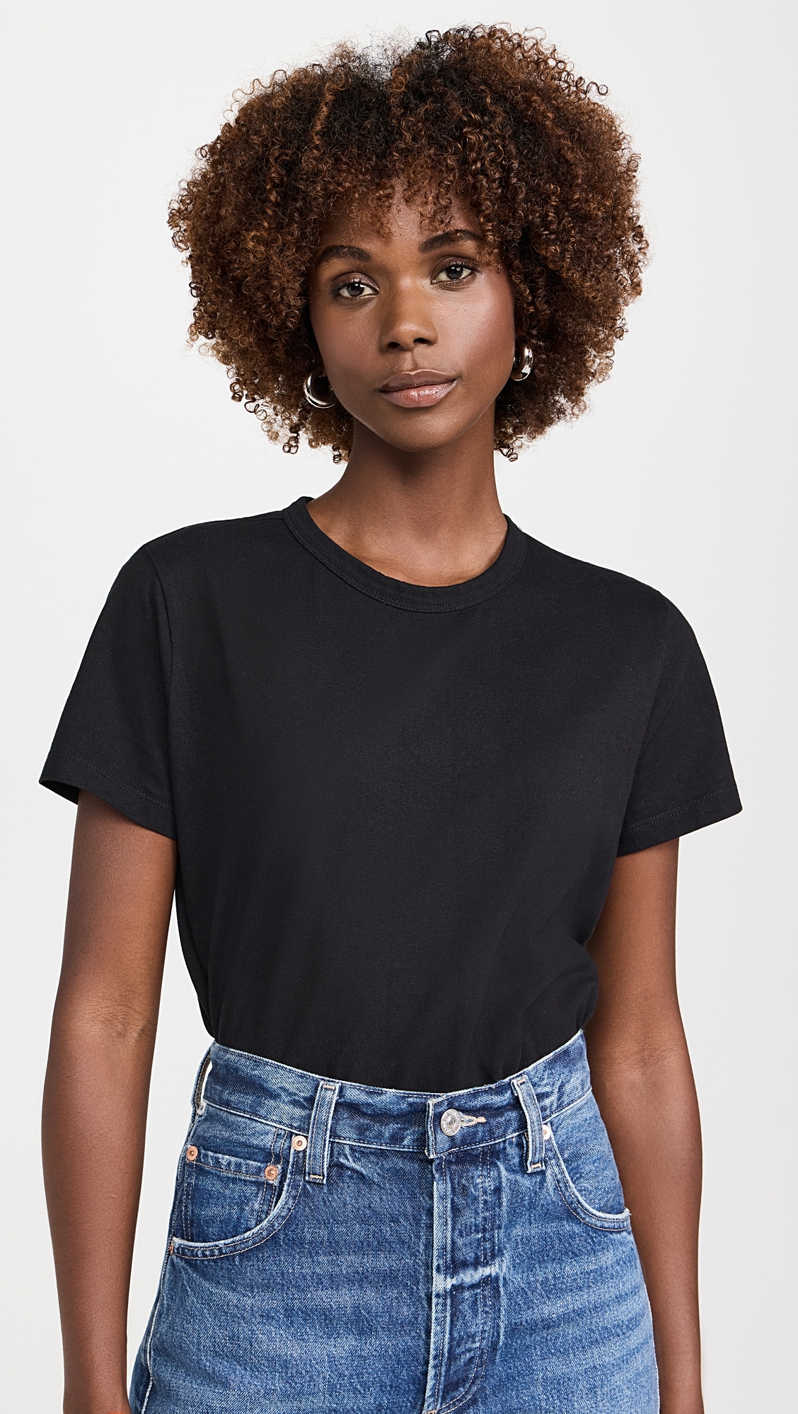 Perfect Crewneck Tee Jet Black