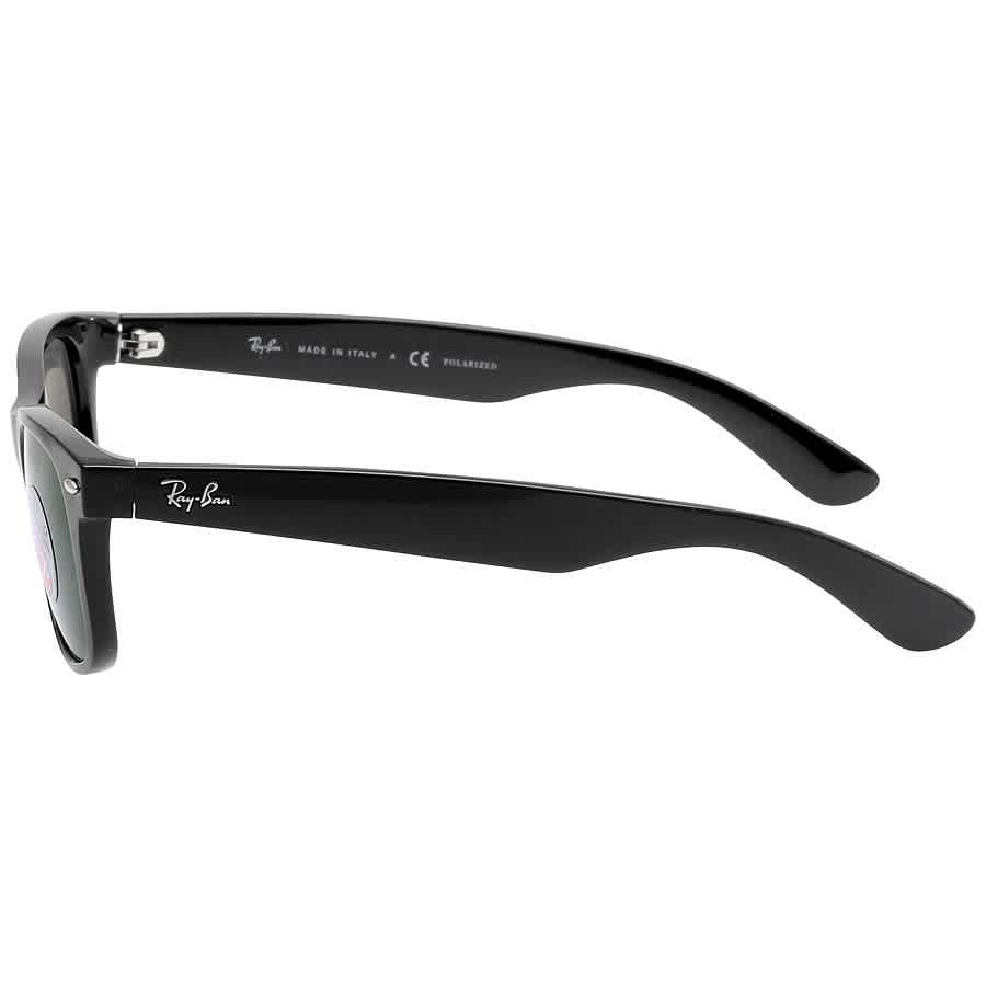 New Wayfarer Classic Polarized Green Unisex Sunglasses RB2132 901/58
