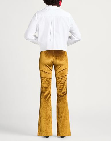 Momoní Woman Pants Gold Size 4 Cotton, Viscose, Elastane