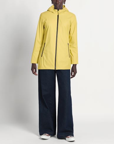 Woman Jacket Lime green Size S Polyester, Polyurethane