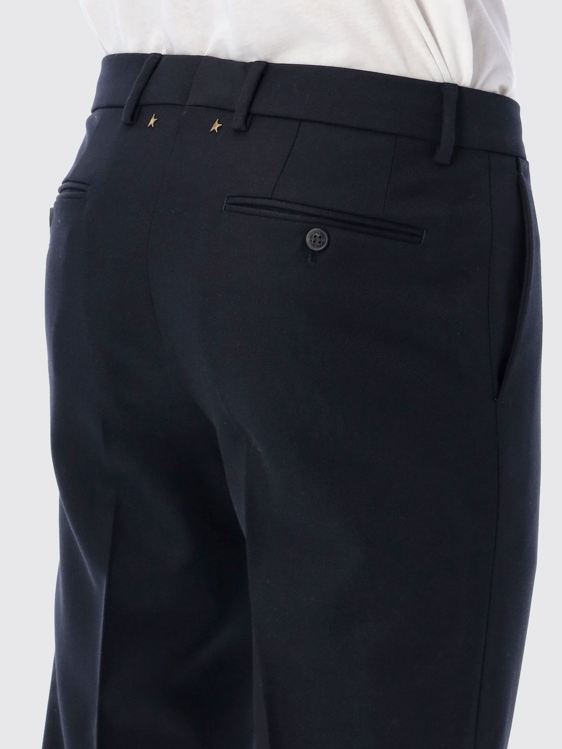 Pants Men color Blue