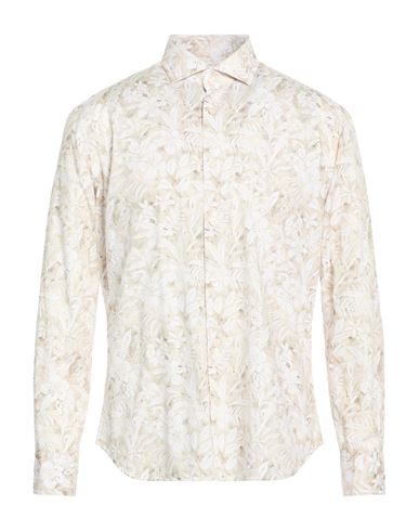 Man Shirt Cream Size 16 Cotton