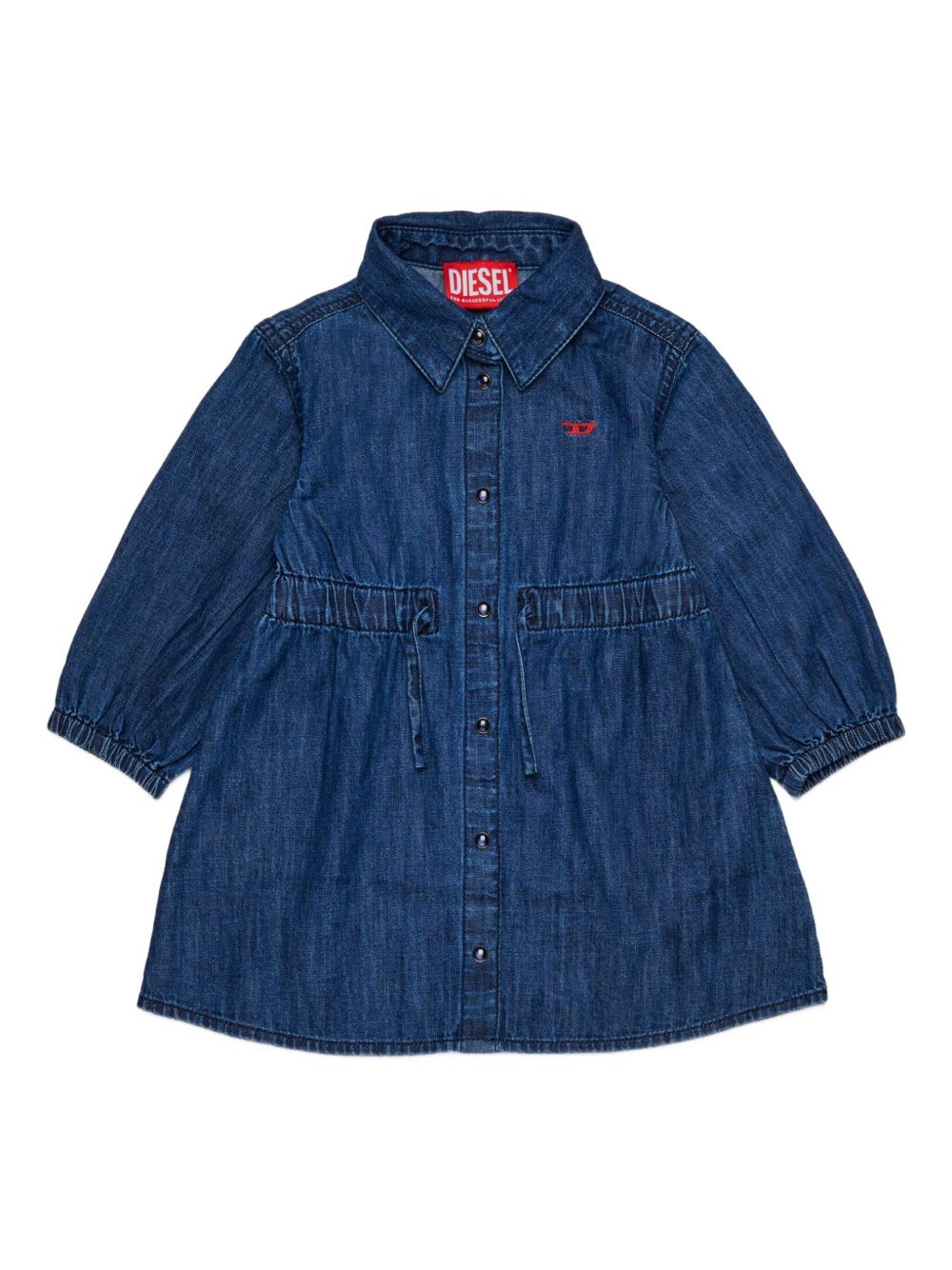 Diesel Kids cotton dress - Blue