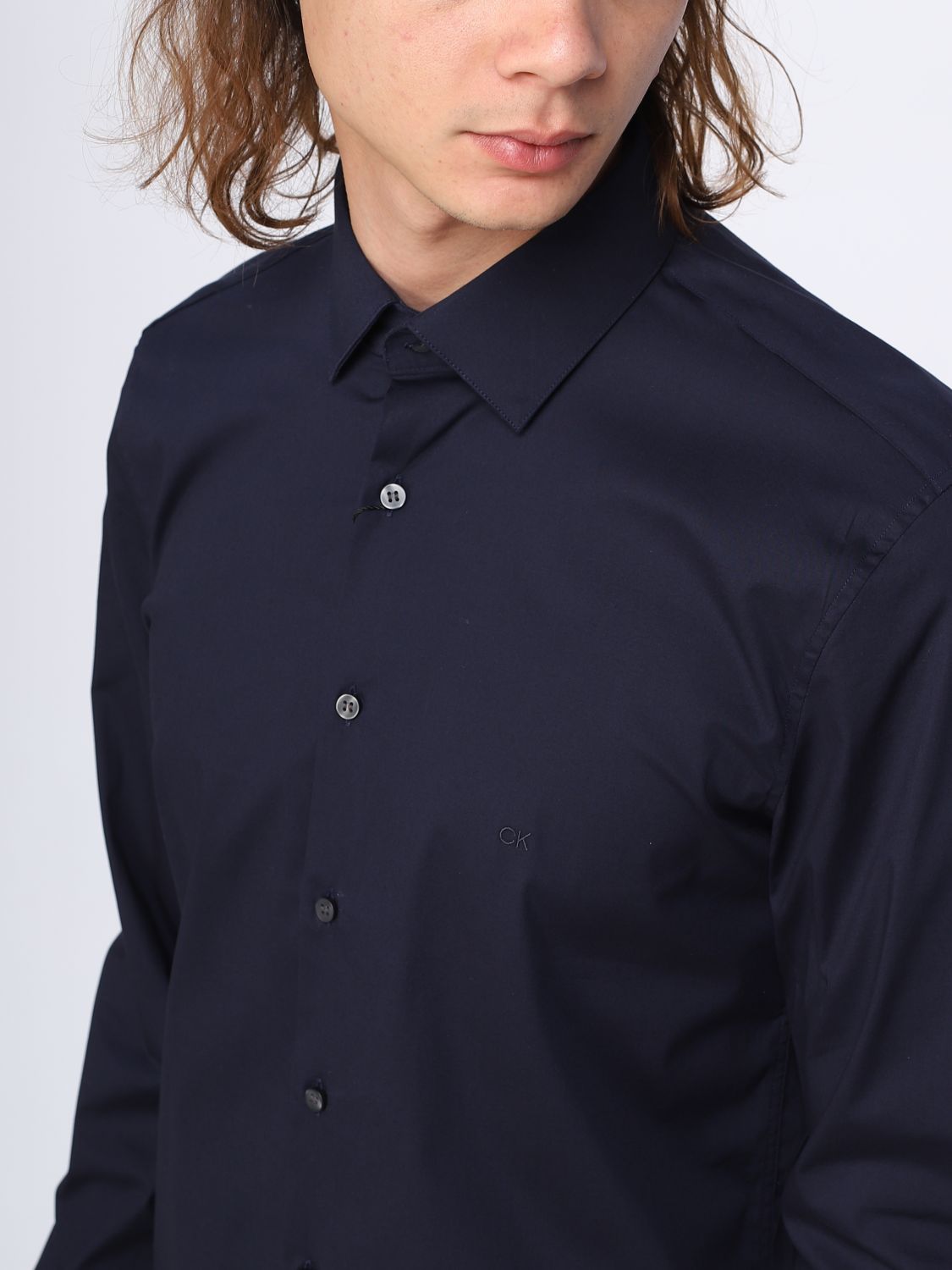 Shirt Men color Blue