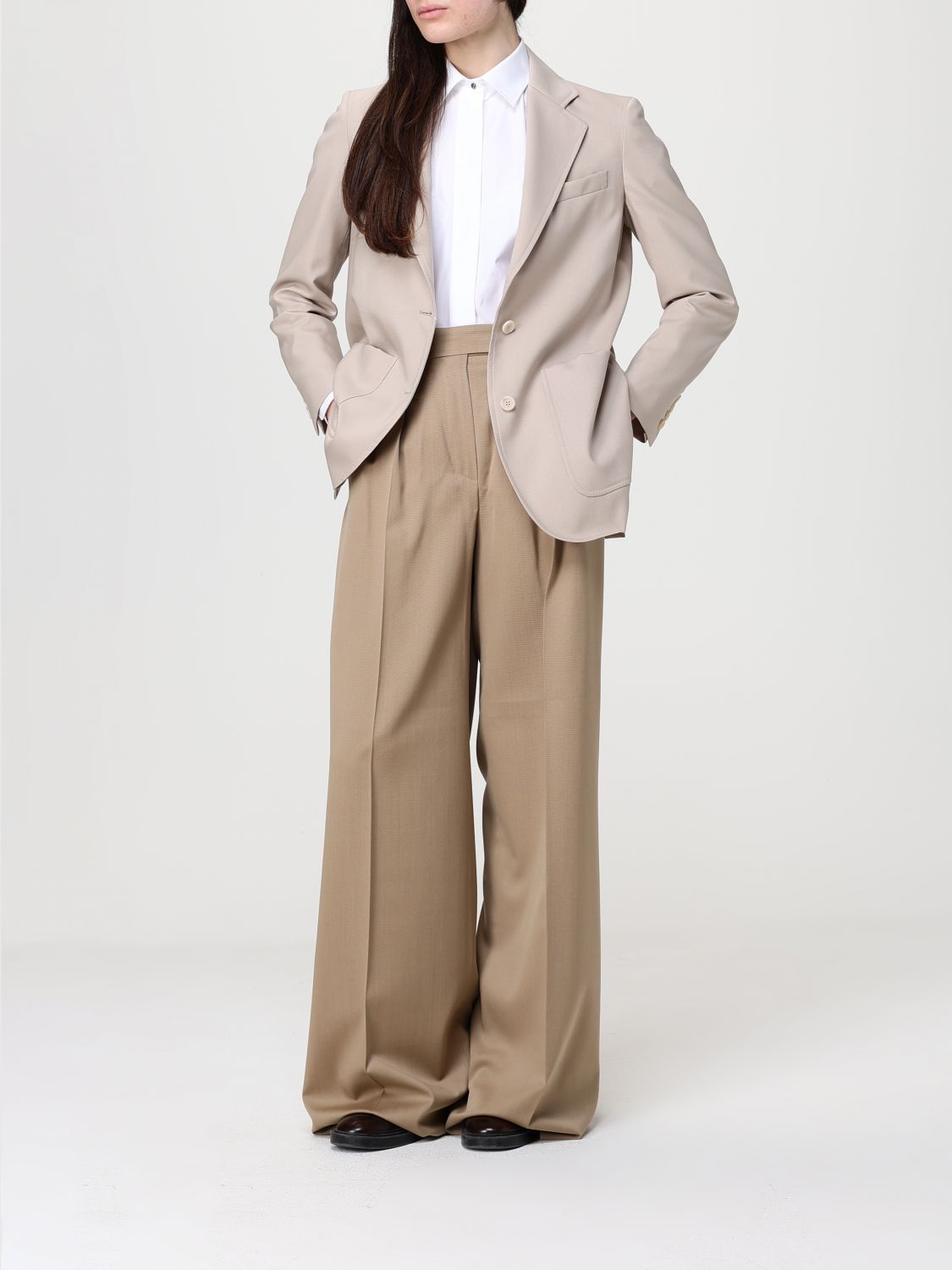 Jacket Woman color Moss Green