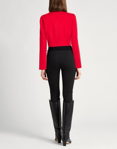 Woman Jacket Red Size 4 Viscose, Nylon, Elastane