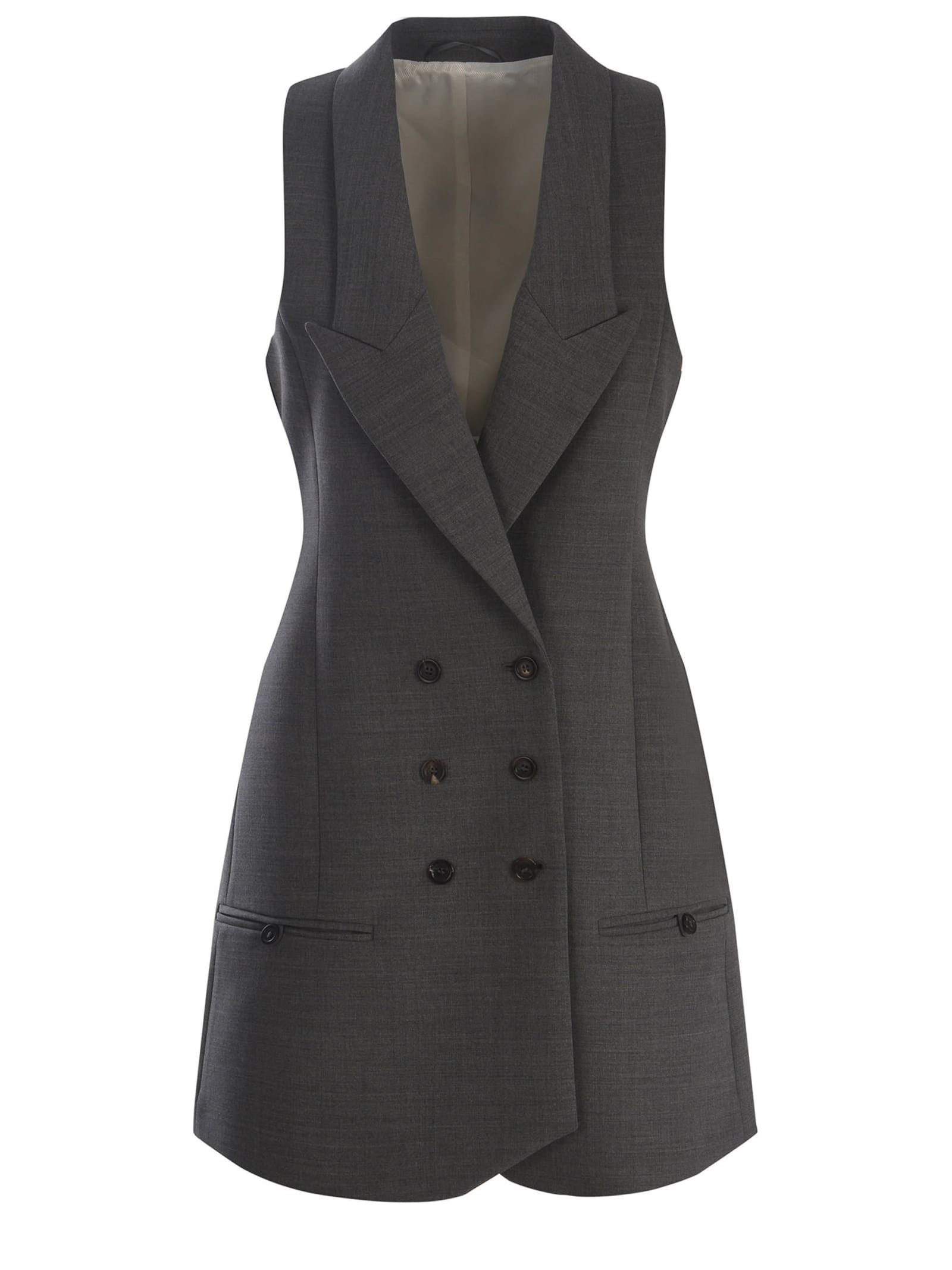 Dress Philosophy Made Of Fresh Stretch Wool