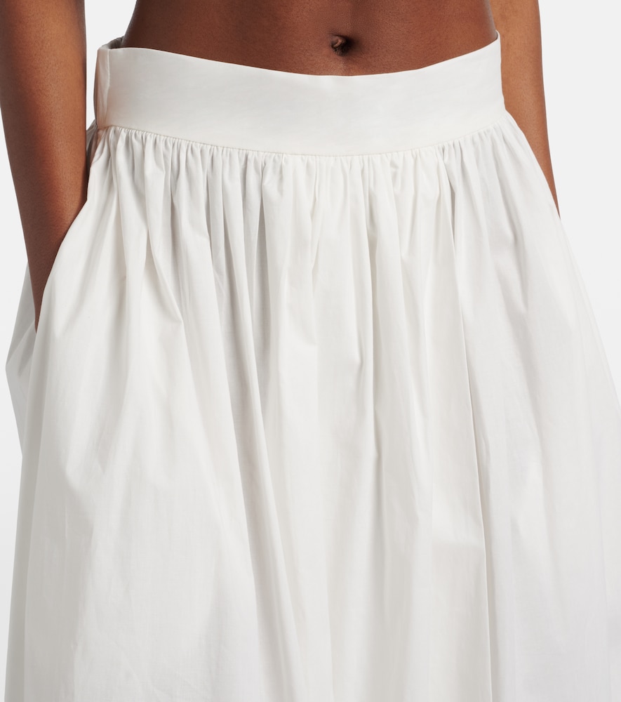 Cotton maxi skirt