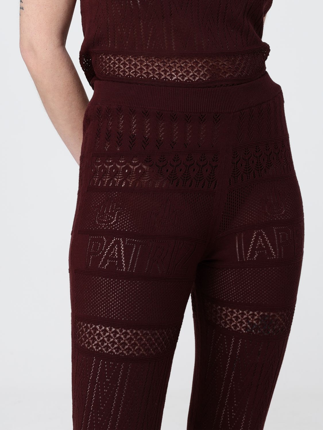 Pants Woman color Brown
