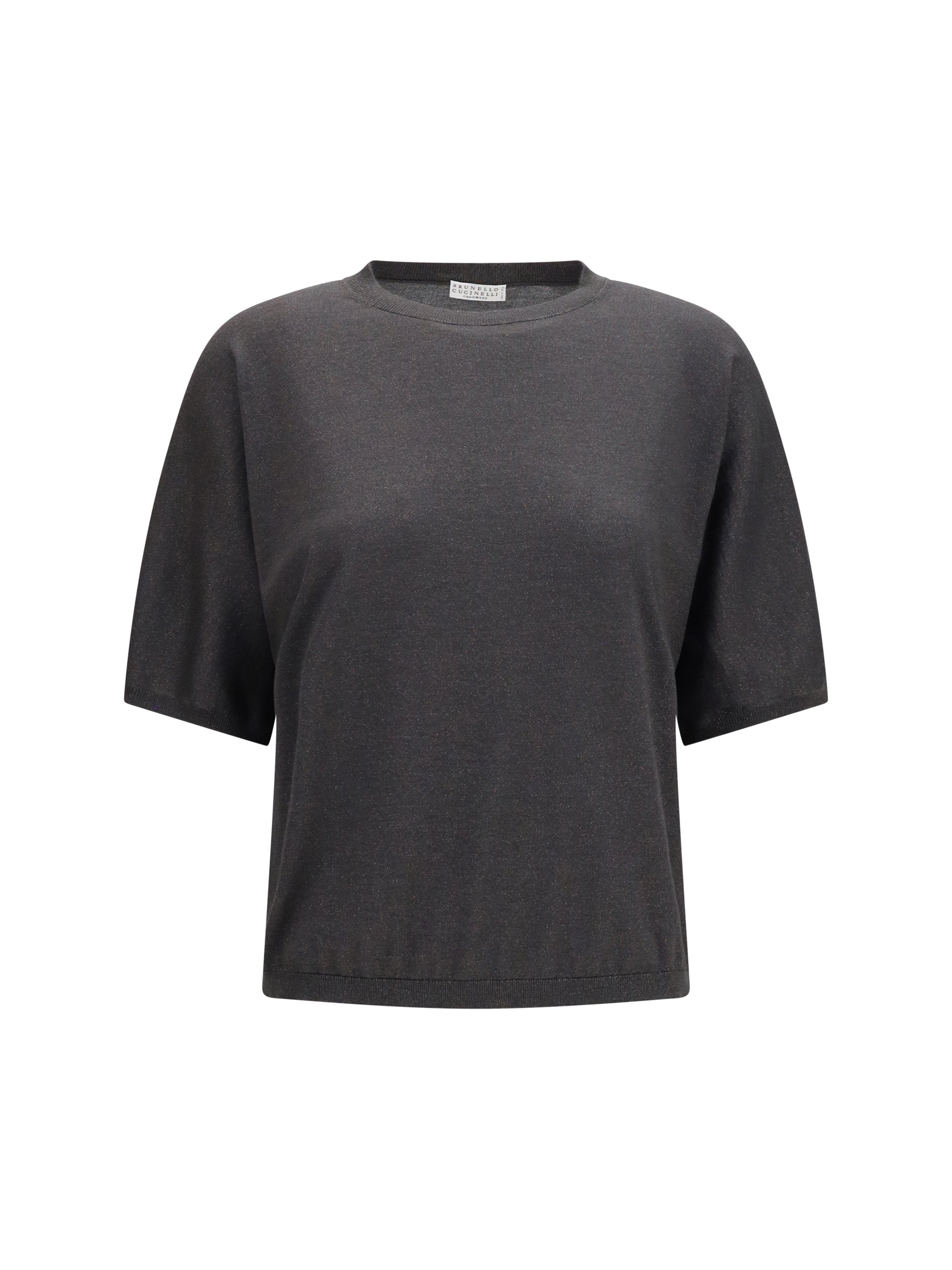 Cashmere and Silk Sweater — Gray