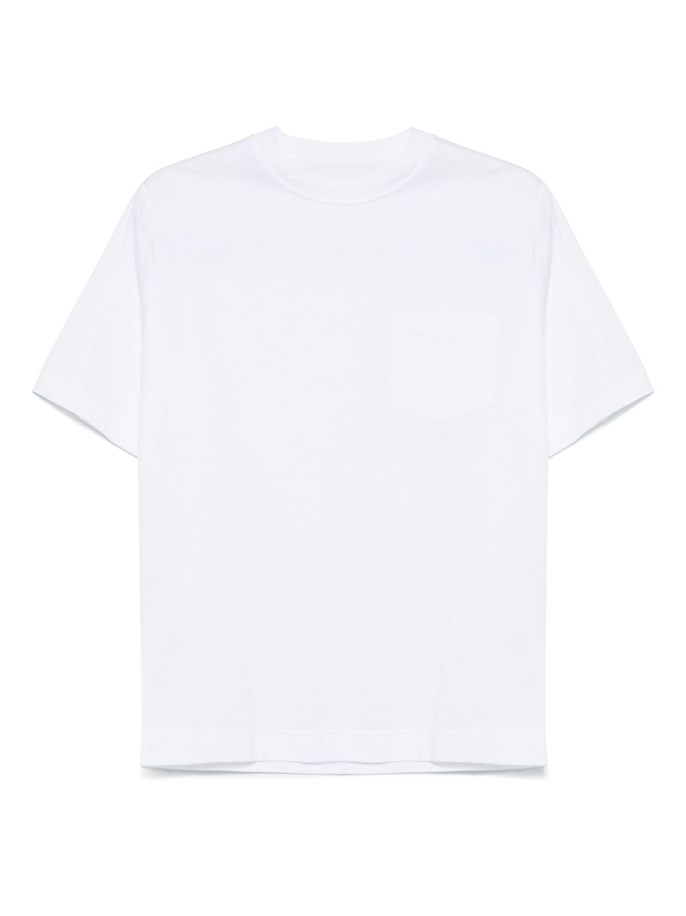 Cotton Crew Neck T-Shirt — White