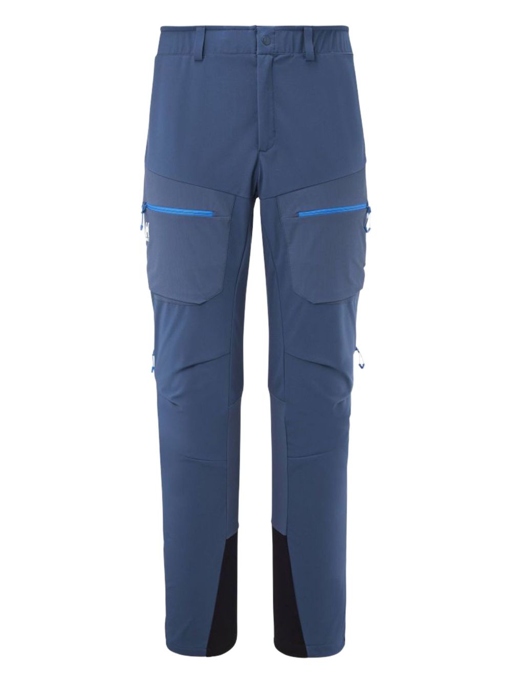 Pascal Millet logo-print trousers - Blue