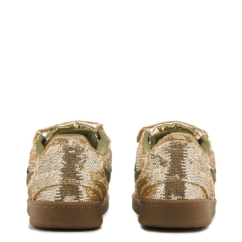 Women's Madrid Sneakers (Gold Sequin Gum)