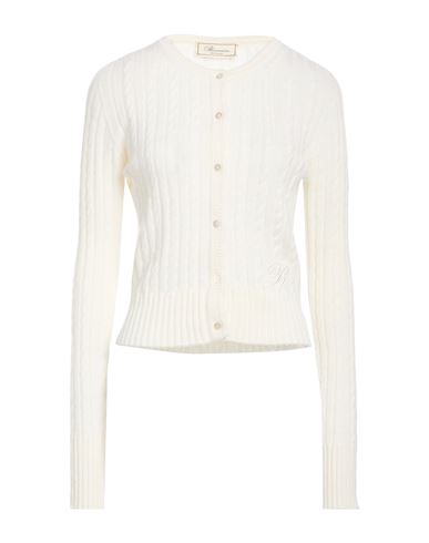 Woman Cardigan Ivory Size 2 Virgin Wool, Cashmere