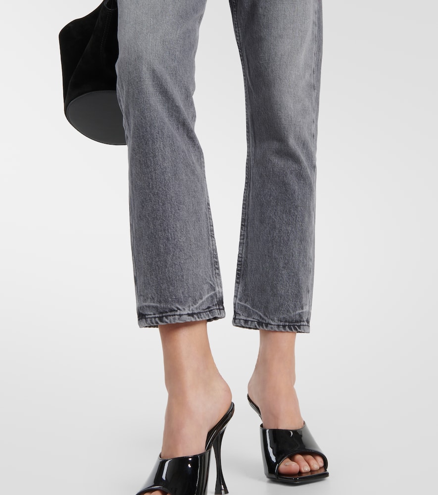 Charlotte high-rise straight jeans