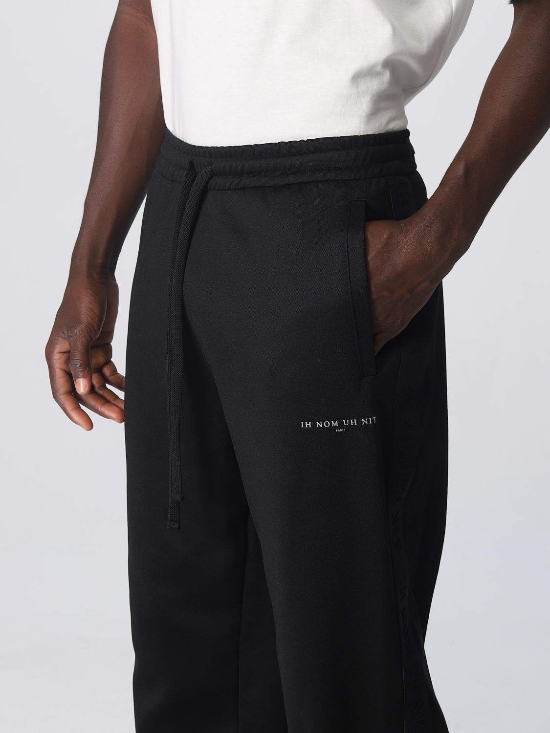 Pants Men color Black
