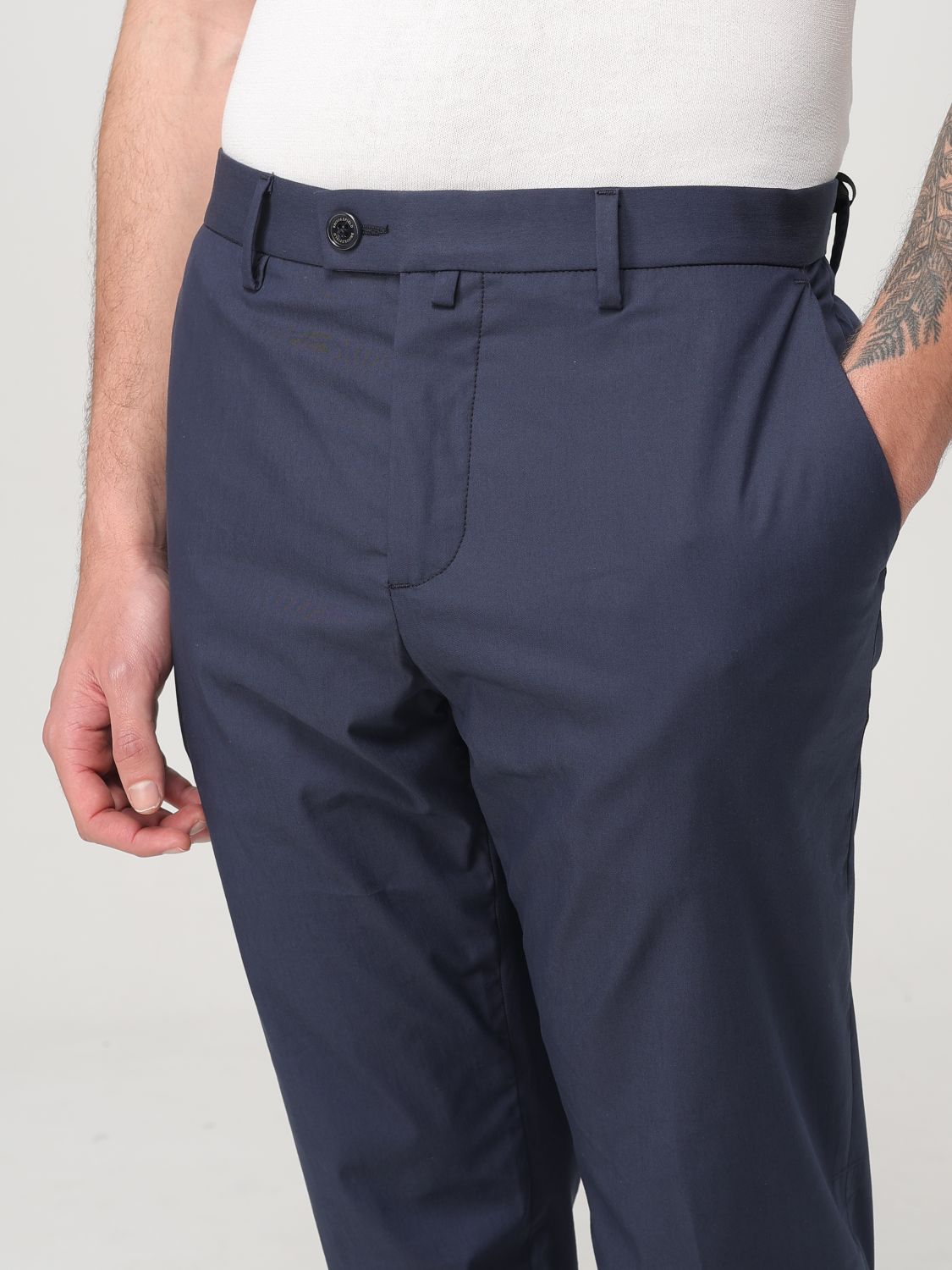 Pants Men color Beige