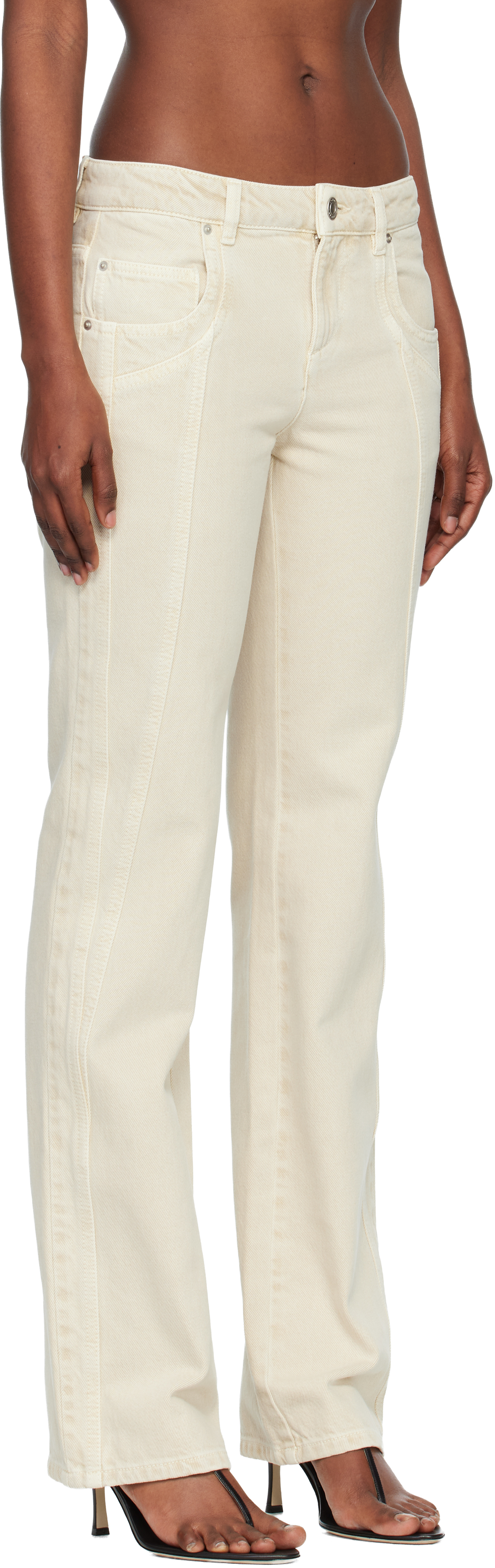 Beige Jaylis Jeans