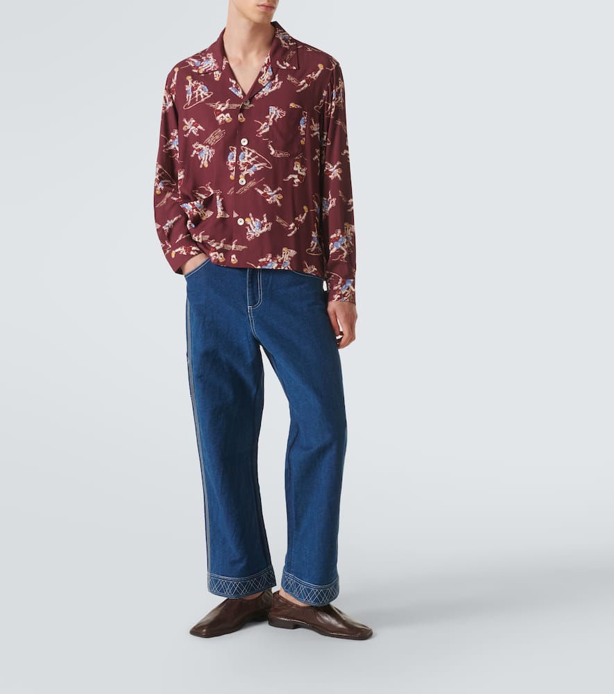 Layup printed shirt