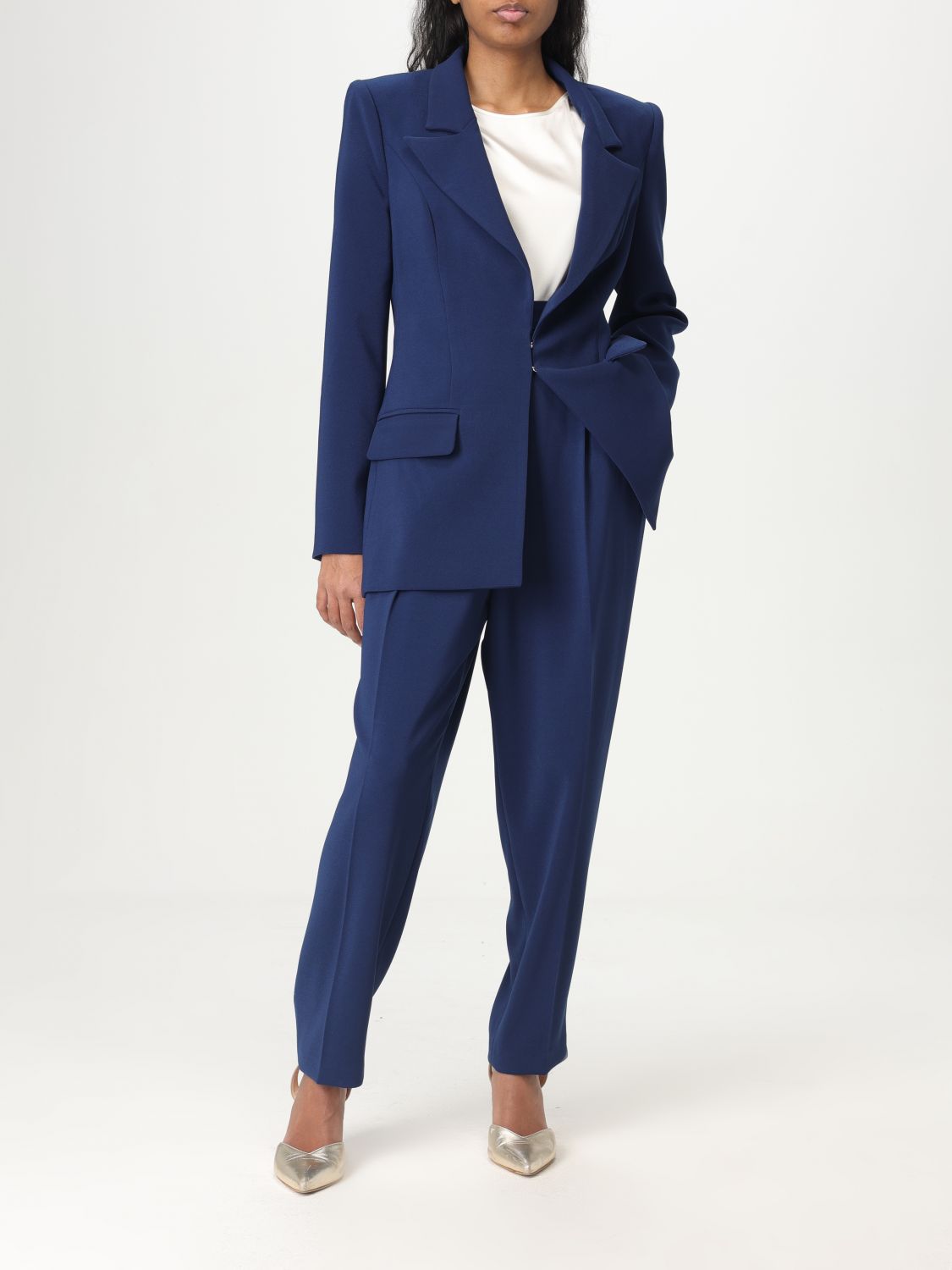 Suit ELISABETTA FRANCHI Woman color Blue