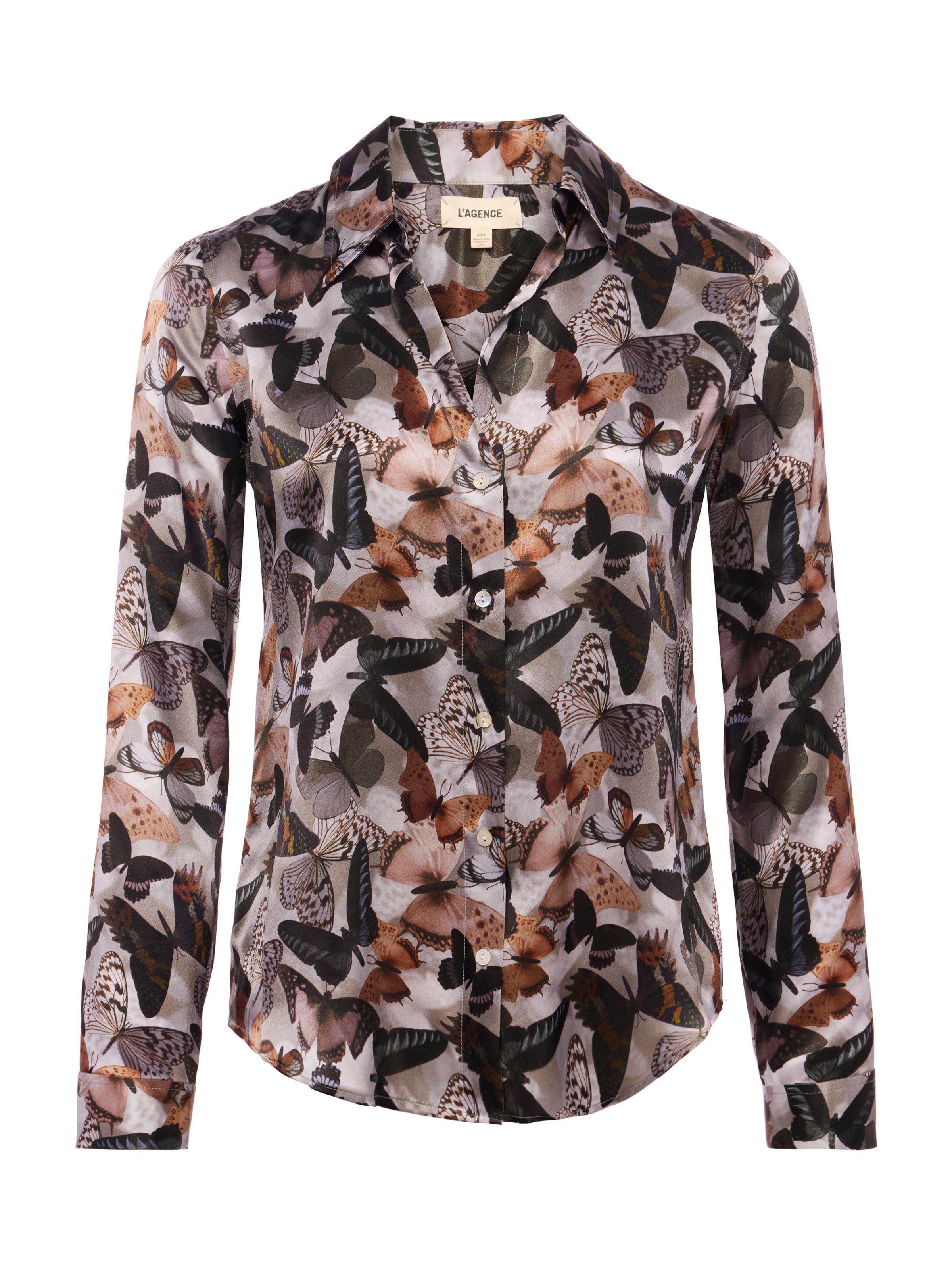 Tyler Silk Blouse Top