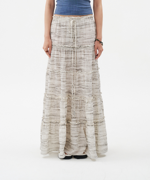 2way Long Skirt