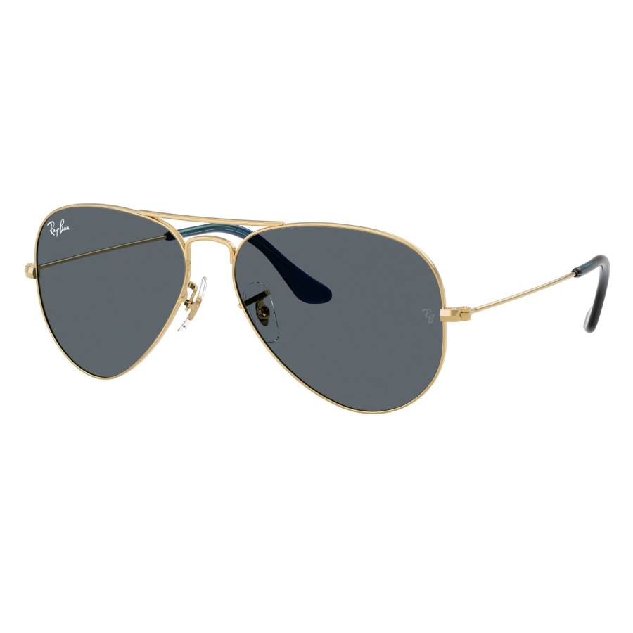 Aviator Large Blue Unisex Sunglasses RB3025 9278R5 58