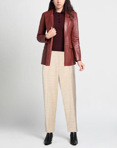 Forte_forte Woman Pants Beige Size 2 Linen, Cotton