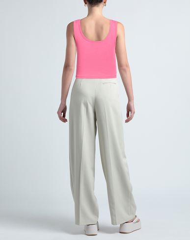 Woman Top Magenta Size M Cotton, Elastane
