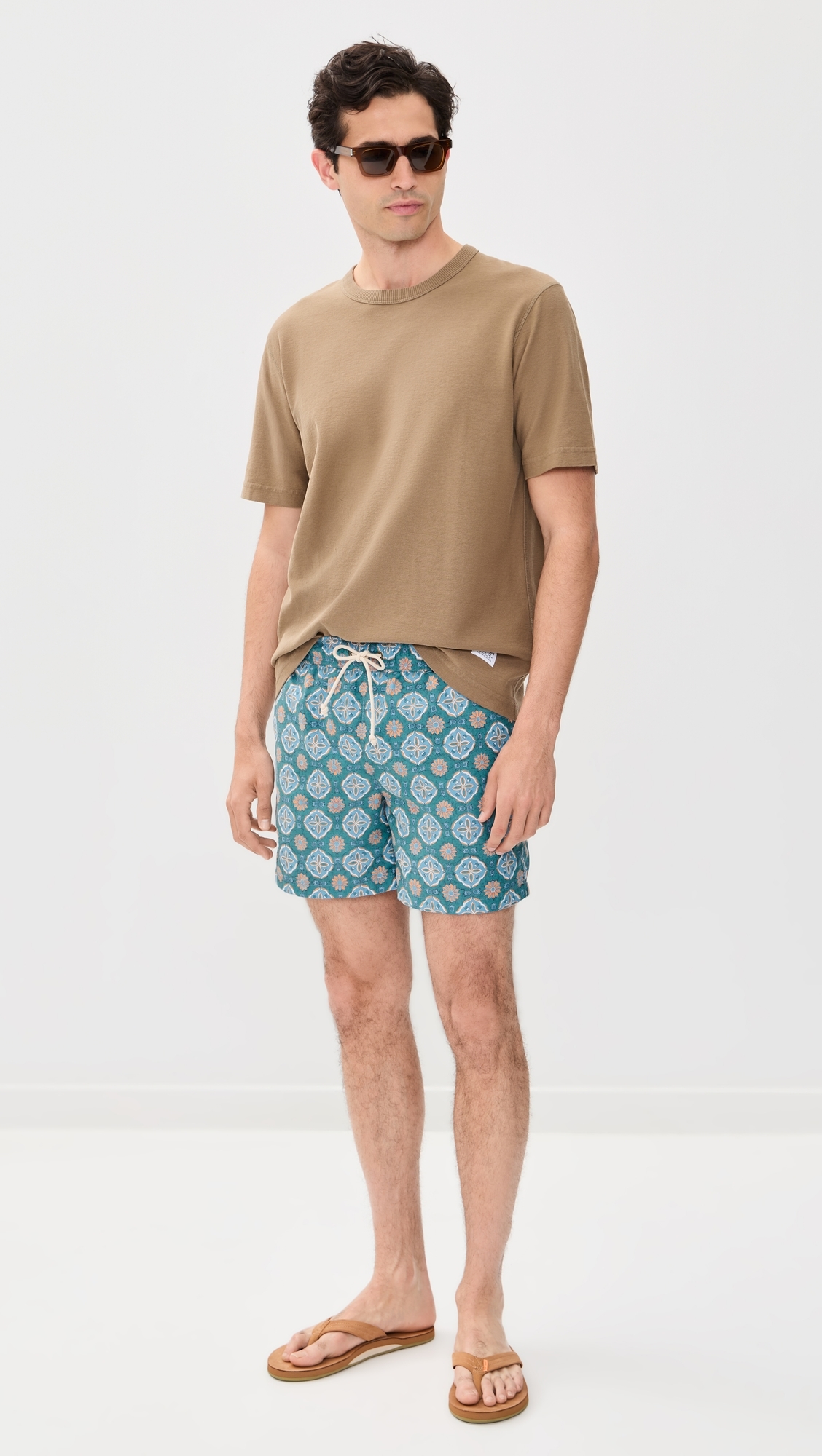 The Swimshorts Green/Blue