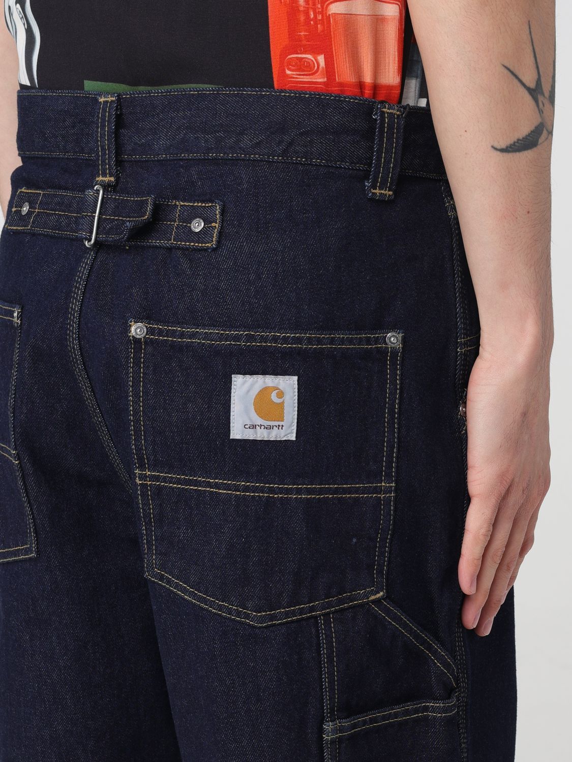 Jeans Men color Blue