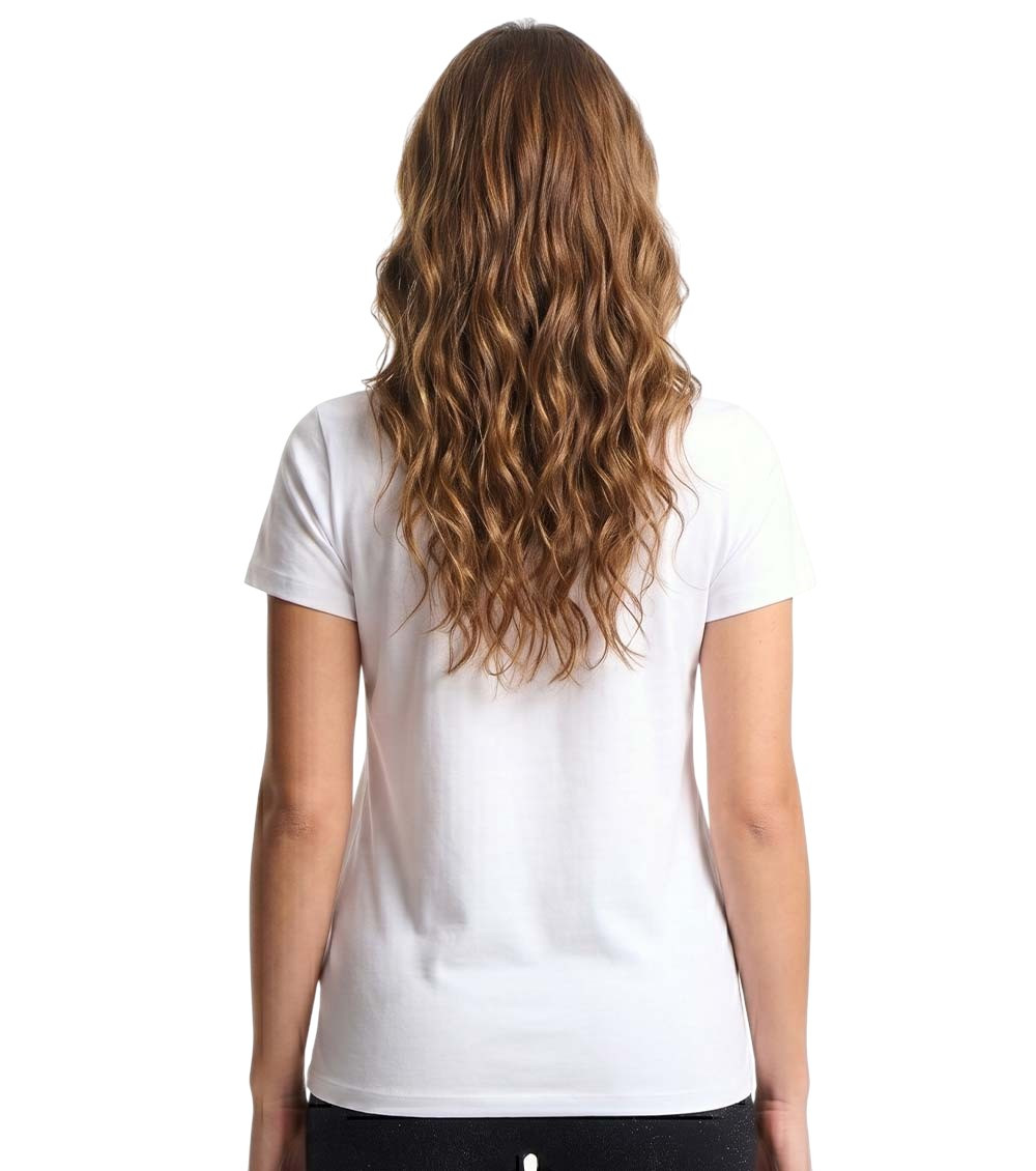 White Logo Crew Neck T-Shirt