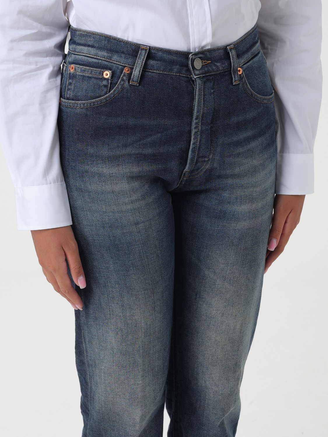 Logo-plaque jeans - Blue
