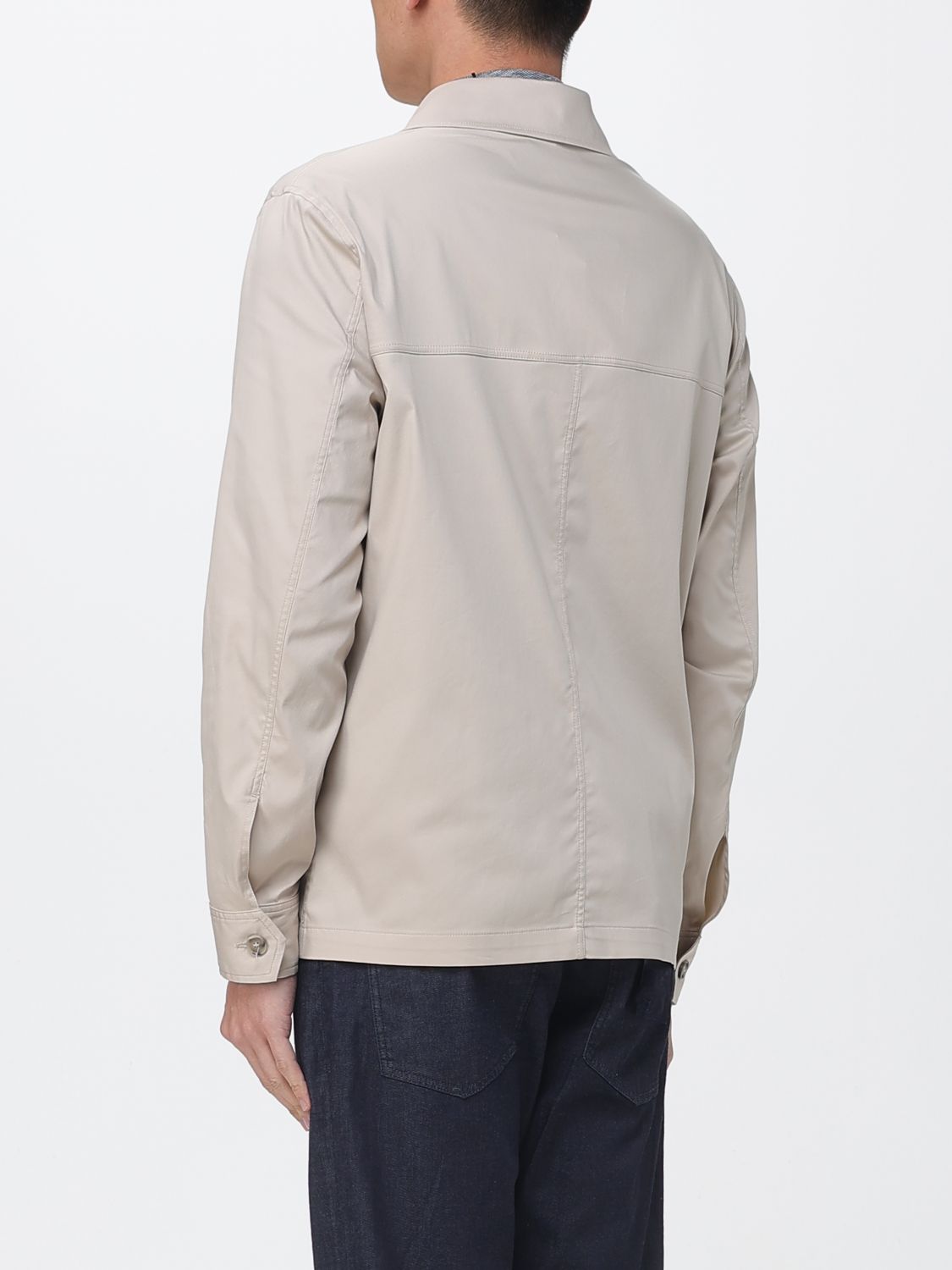 Shirt Men color Beige