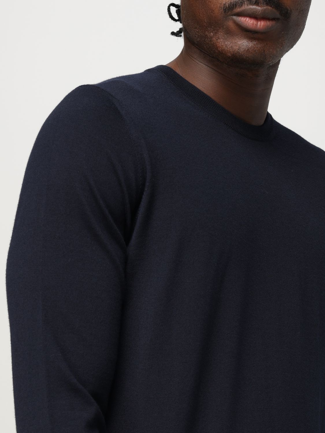 Sweater Men color Navy