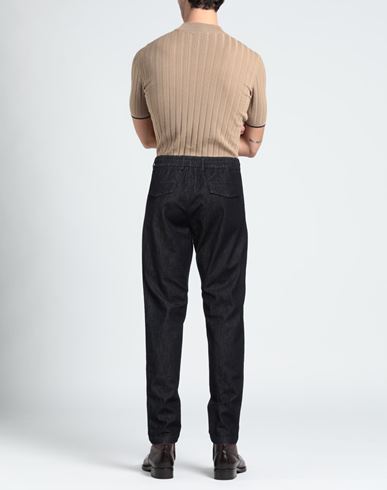 Man Pants Blue Size 30 Cotton, Cashmere, Elastane