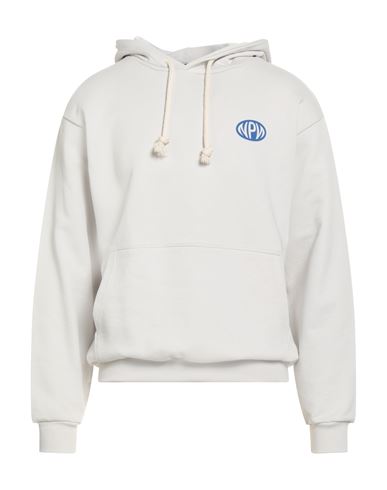 Man Sweatshirt Light grey Size S Cotton