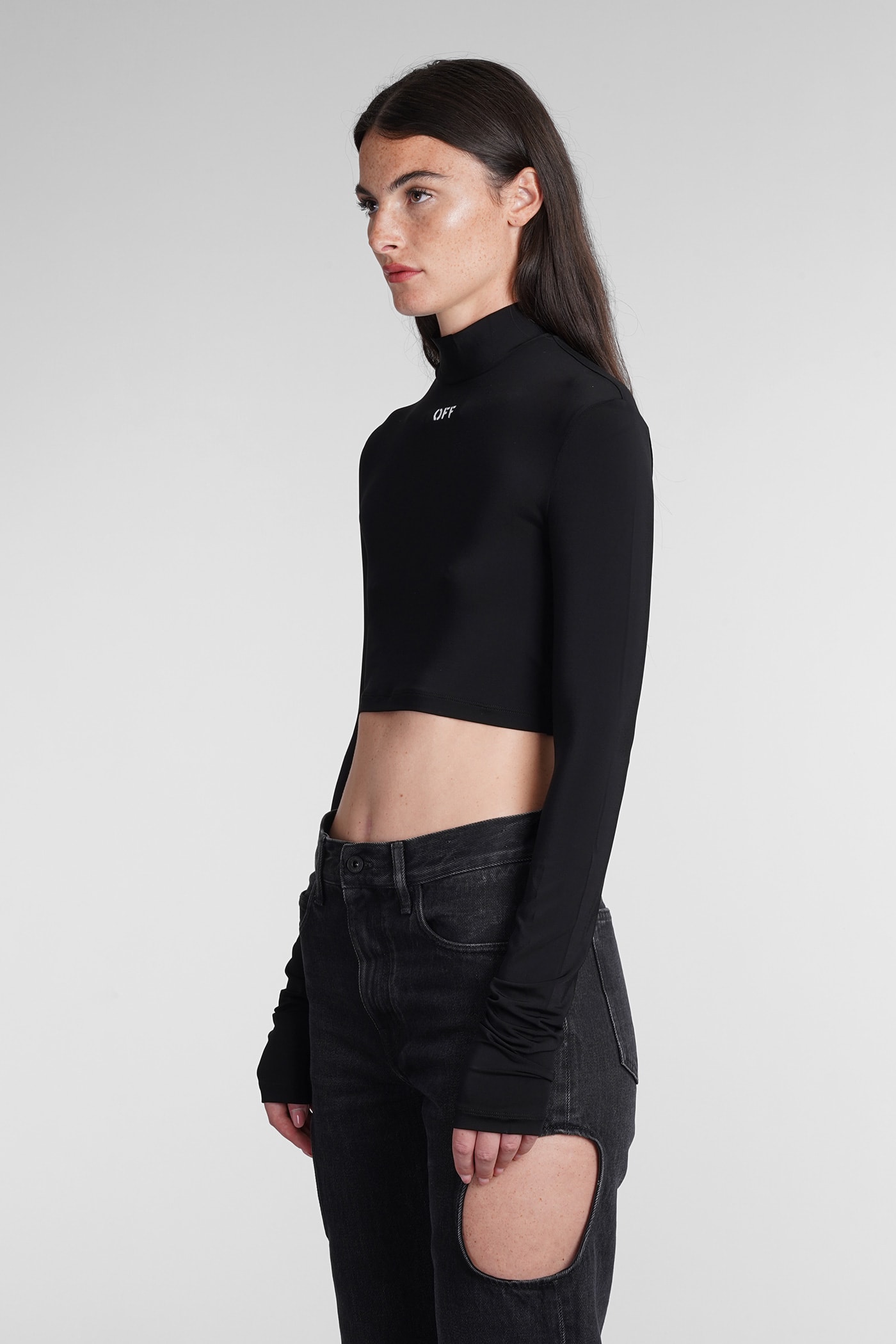 Topwear In Black Viscose