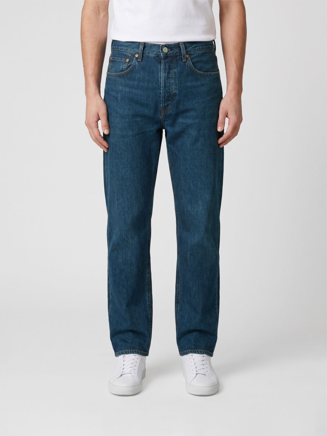 MAISON KITSUNÉ Jeans Men color Indigo