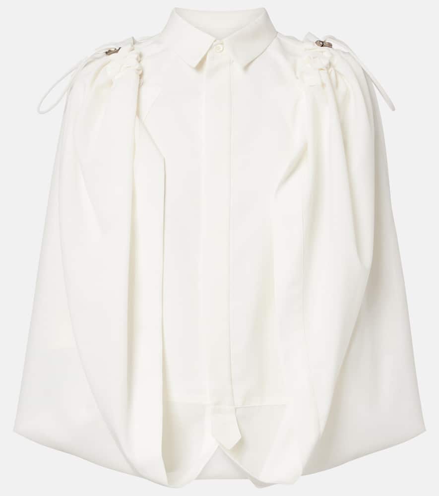 Gathered shirt