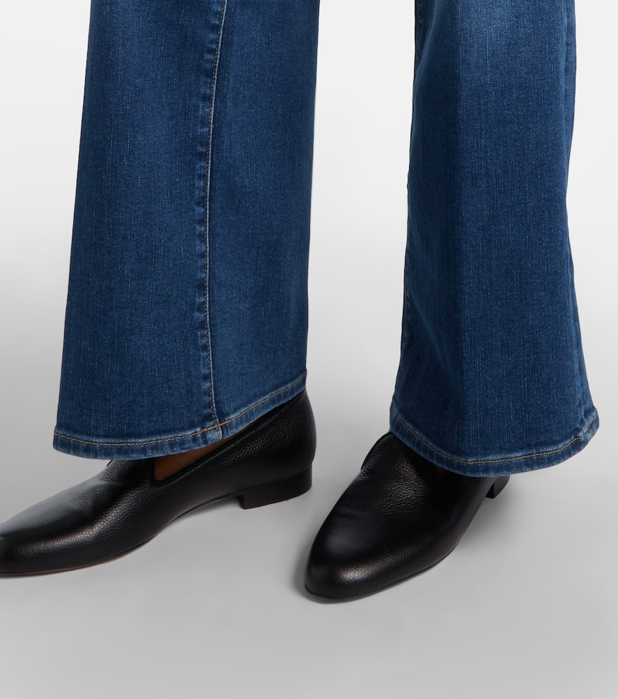 Le Slim Palazzo wide-leg jeans