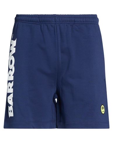 Man Shorts & Bermuda Shorts Navy Size L Cotton