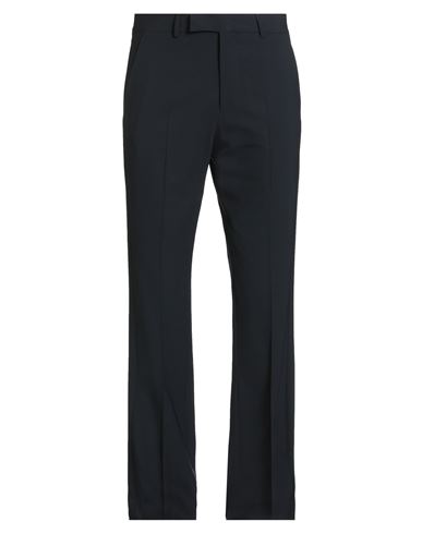 Man Pants Midnight blue Size 34 Virgin Wool, Elastane