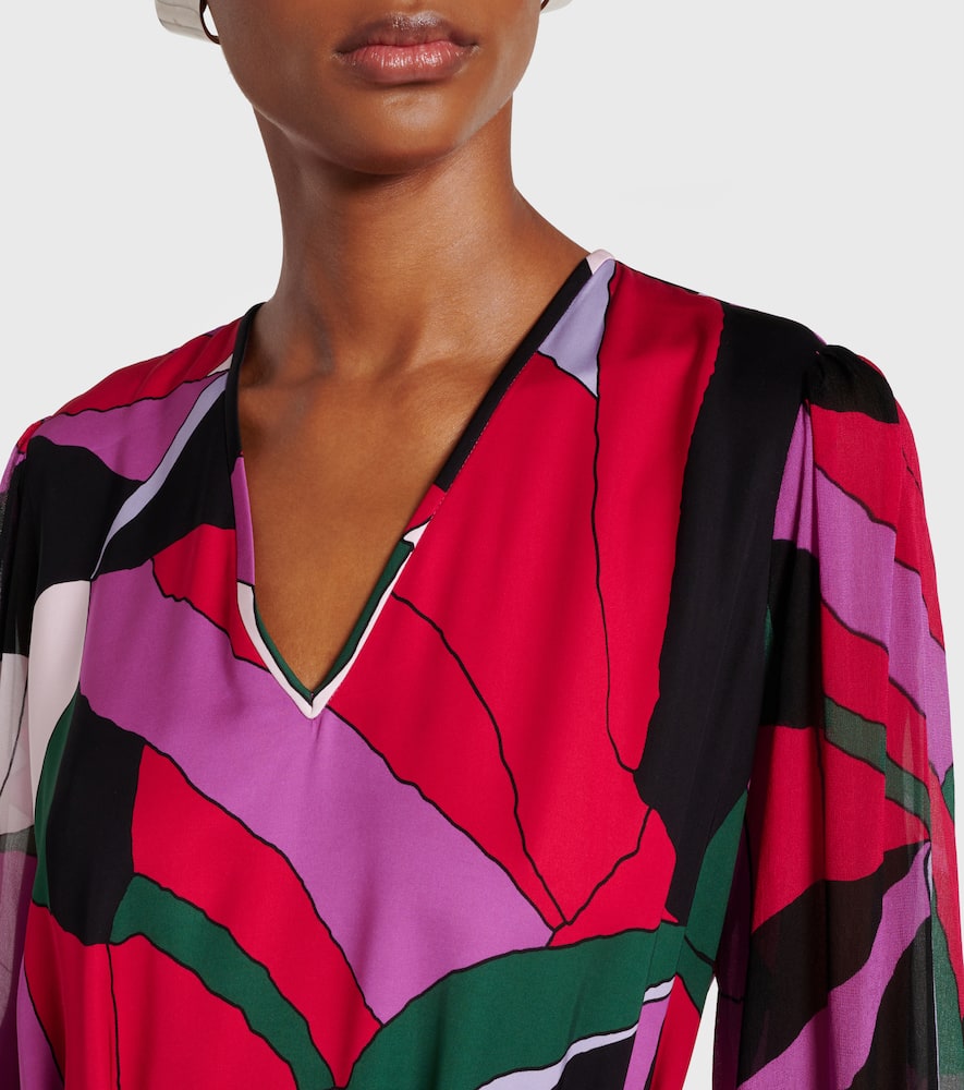 Abel printed midi dress