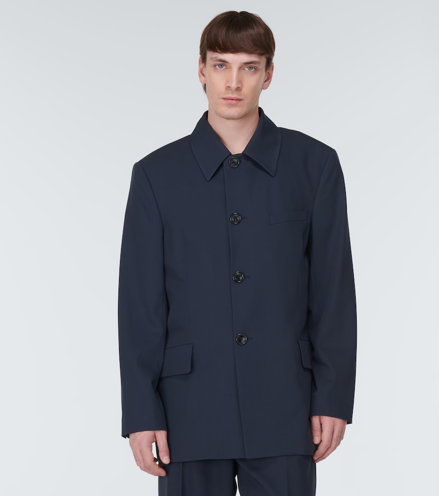 Carp wool blazer