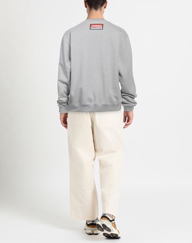 Man Sweatshirt Grey Size S Cotton, Elastane