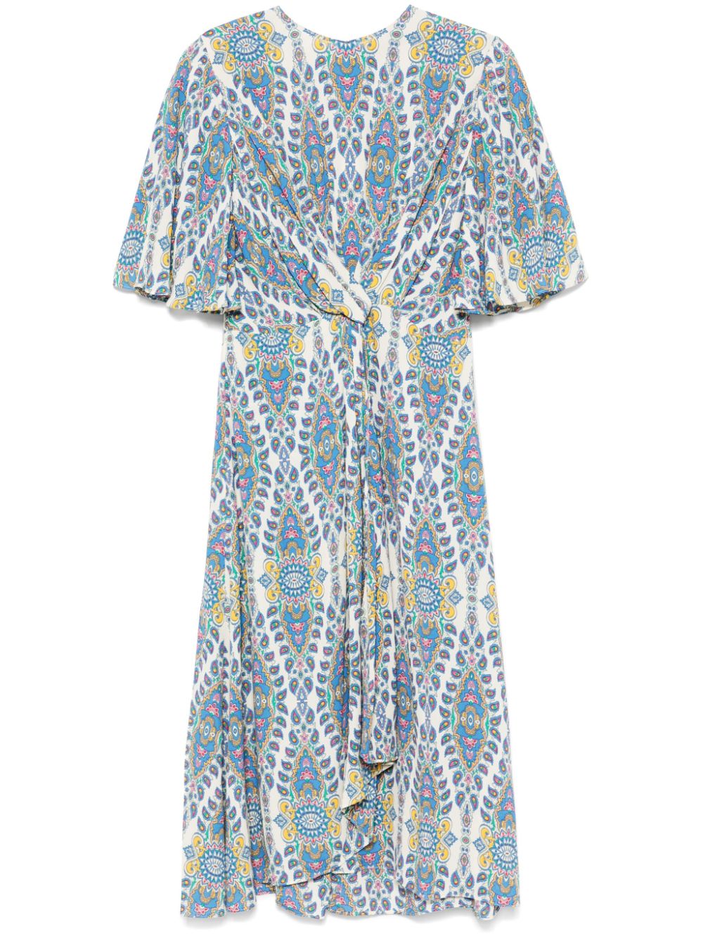 Printed midi dress - Neutrals